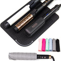 ANGENIL Large Heat Resistant Silicone Mat Sleeve Pad for Hair Straightener Curling Irons Styling Tools Titanium Ceramic Flat Iron Mat Travel Anti Scald and Heat Resistant Pad Max-Size 11.02" x 7.9"